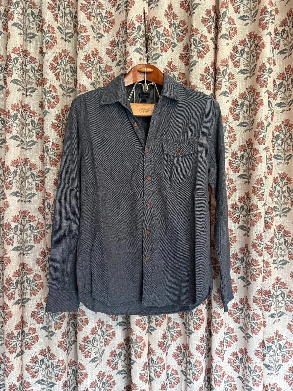 Men's J. Crew Flannel Button Down Shirt Medium